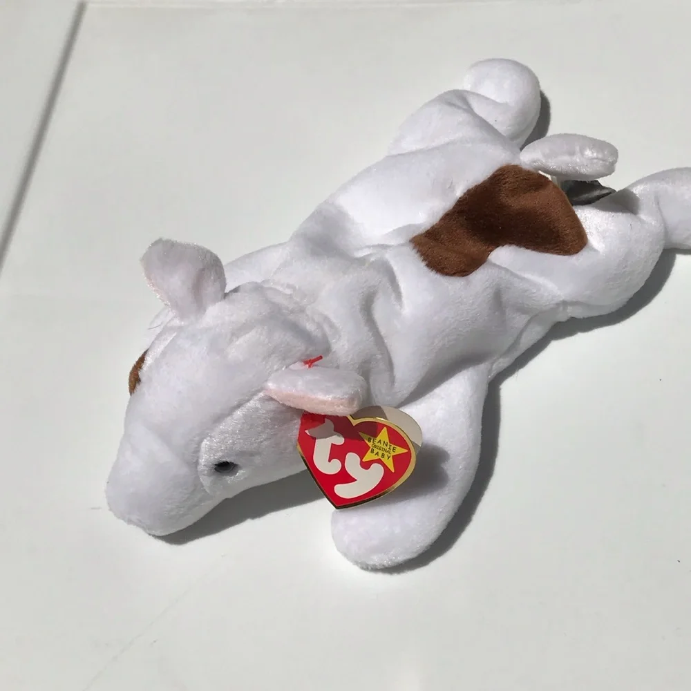 Butch Bull Dog Terrier The Beanie Babies Collection Vintage 1998 Stuffy Toy